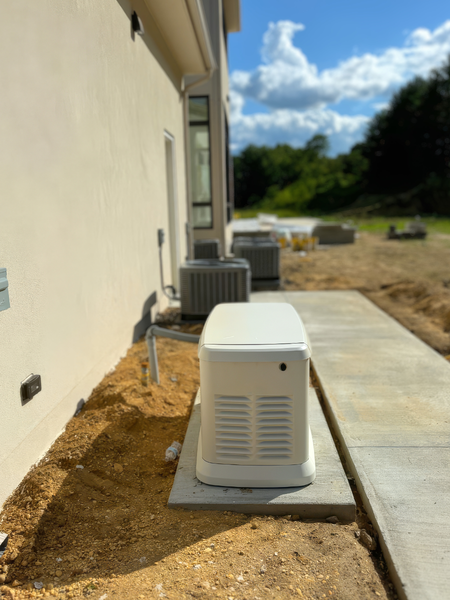 Generator outside Florida home